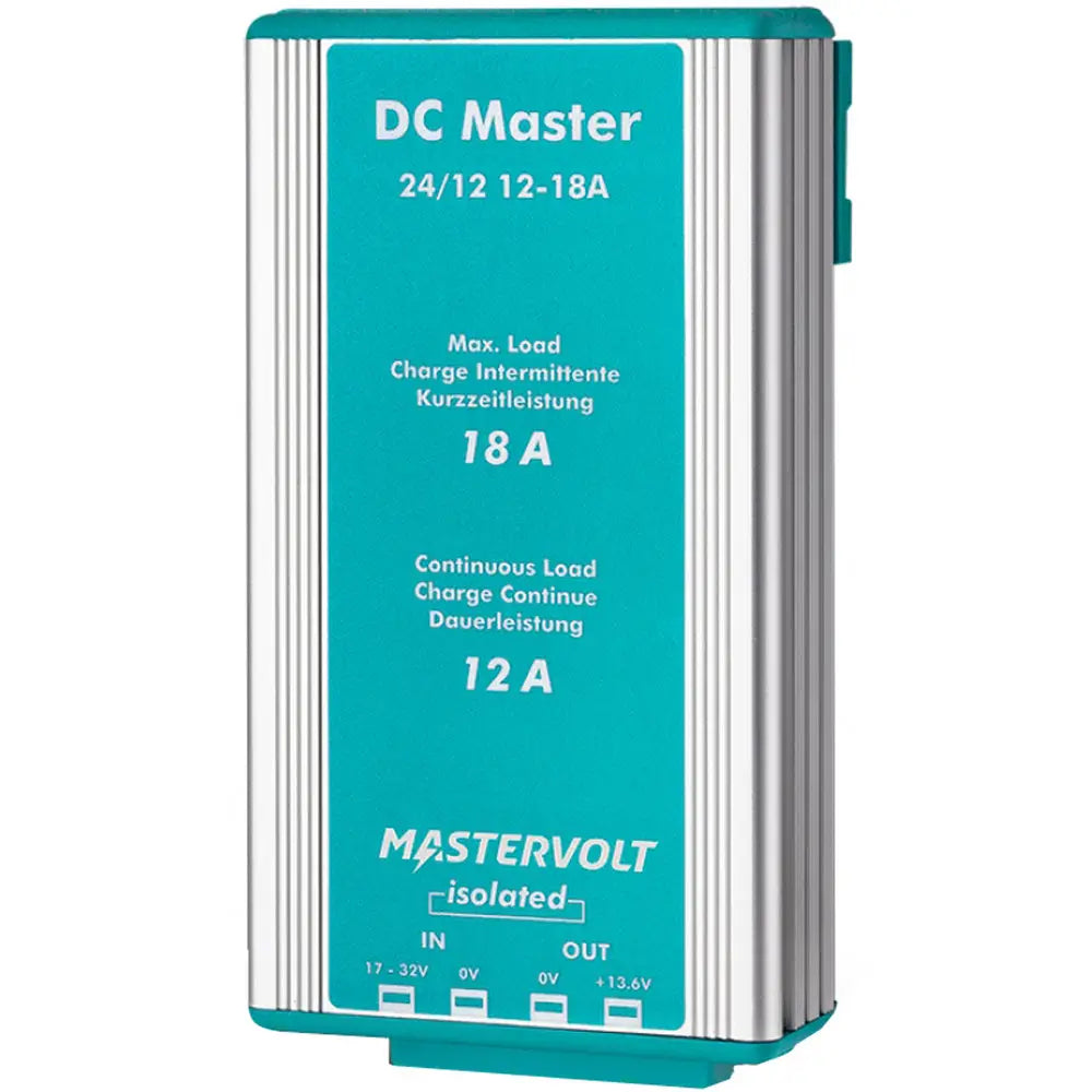 Mastervolt DC Master 24V to 12V Converter 12A wIsolator 81500300 – Lotz ...