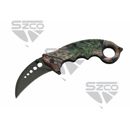 SZCO Camo Karambit 5 in.