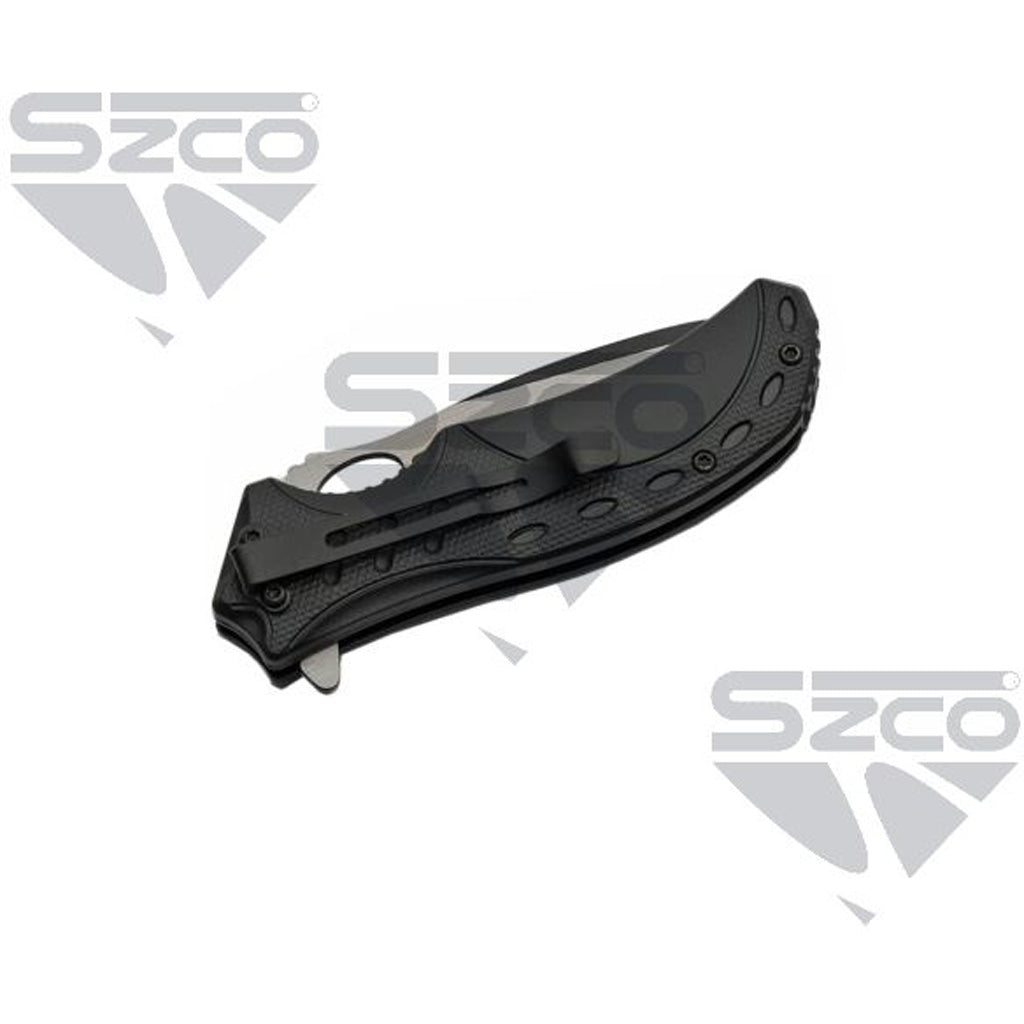 SZCO Deer Liner Lock Knife 4.5 in.