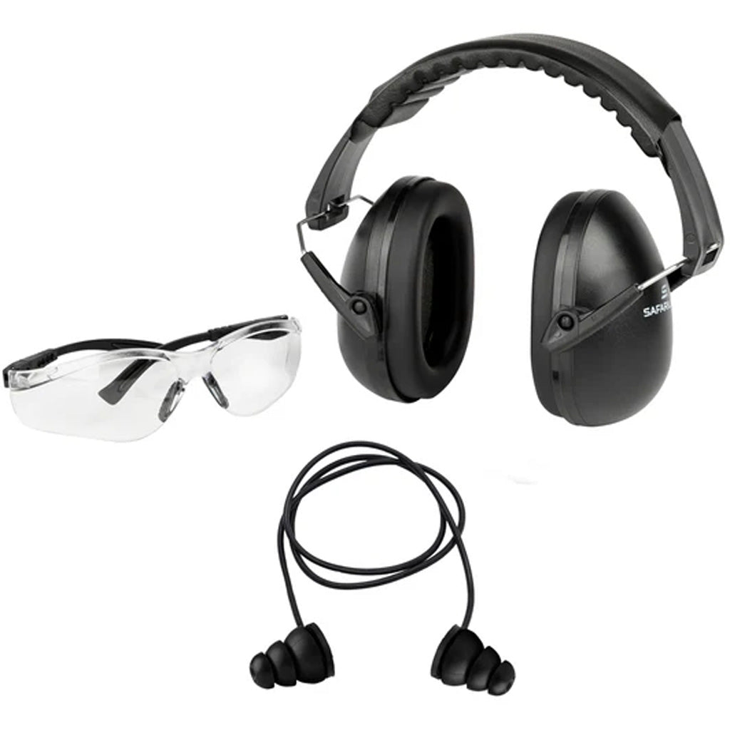 Safariland Pro Impulse Range Kit Eye Protection, Earmuffs, Impulse Plus In Ears