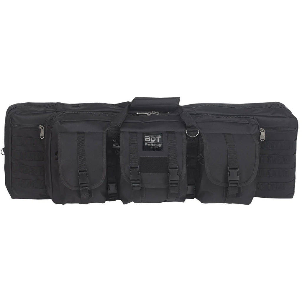 Bulldog Deluxe Double Tactical Rifle Case Black 36 in.