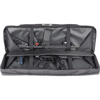 Bulldog Deluxe Double Tactical Rifle Case Black 36 in.