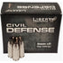 Liberty Civil Defense Pistol Ammo 9mm +P 20 rd.