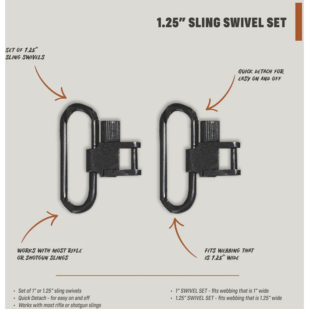 Half Rack Sling Swivel 1.25 in. Swivel Set