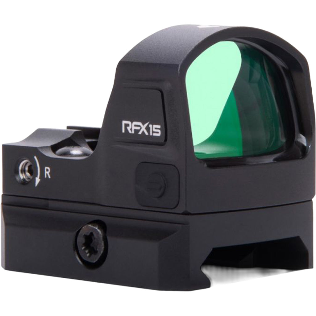 Viridian RFX15 Reflex Sight 1x17 Micro Green Dot SHIELD Mounting Black