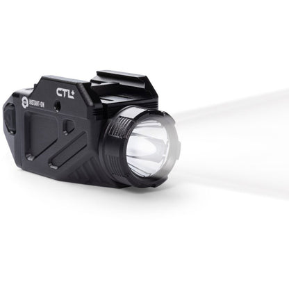 Viridian CTL+ Universal Weapon Light 1,100 Lumen Tactical Light Black