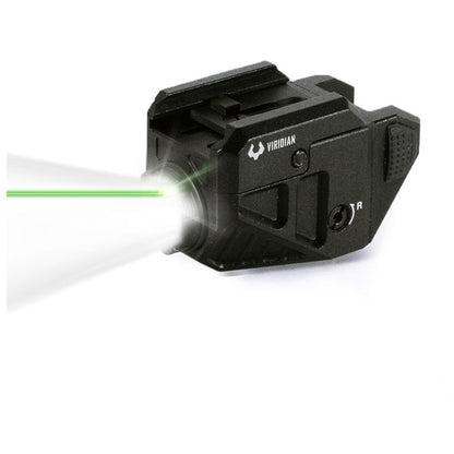 Viridian C5L Micro Universal Laser and Light 550 Lumen Tactical Light w/ Green Laser Black