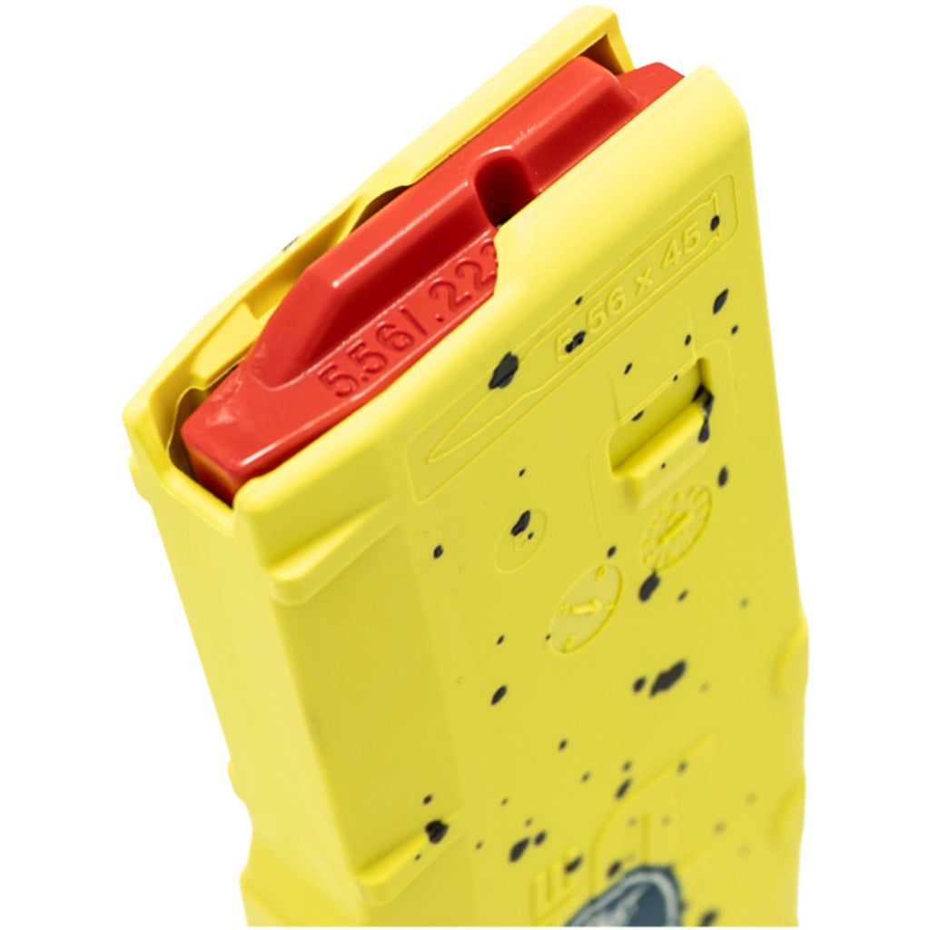 Amend2 AR-15 Mod 2 Magazine 5.56/223 Yellow Printed Banana 30 rd.