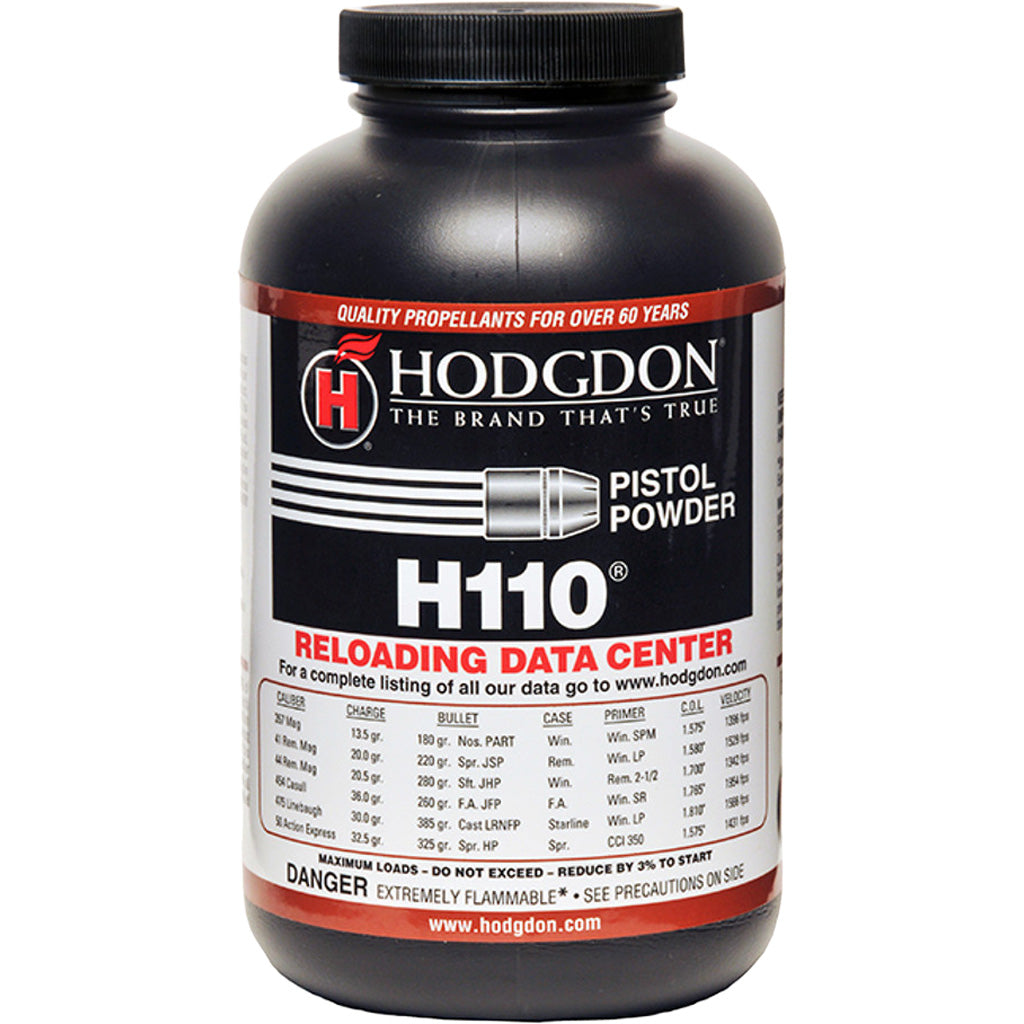 Hodgdon H110 Powder 1 lb. Shotgun/Pistol HAZMAT
