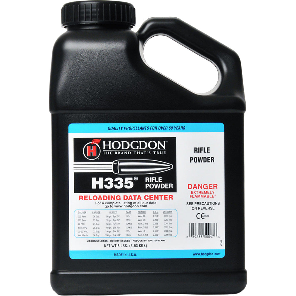 Hodgdon H335 Powder 8 lb. Rifle HAZMAT