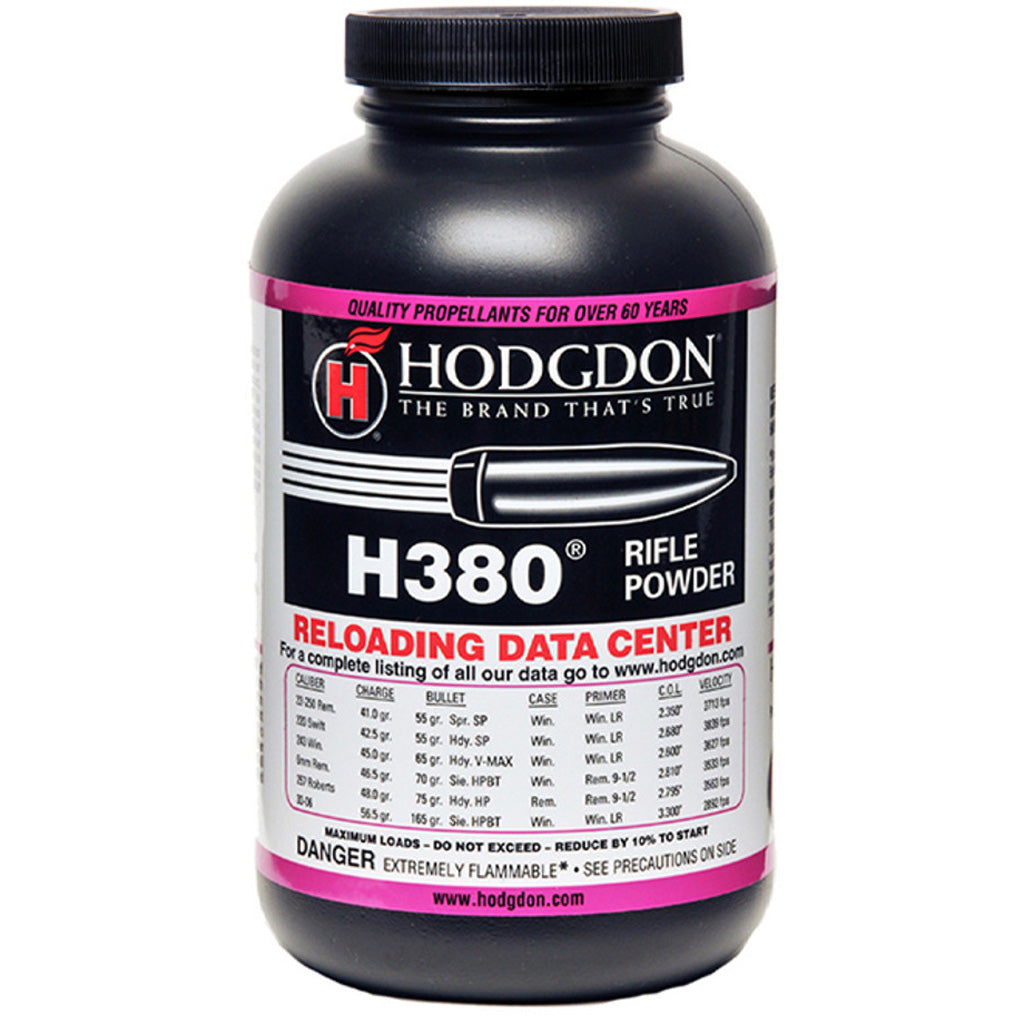 Hodgdon H380 Powder 1 lb. Rifle HAZMAT
