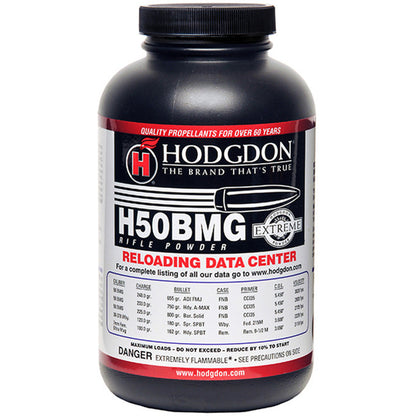 Hodgdon H50BMG Powder 1 lb. Extreme Rifle HAZMAT
