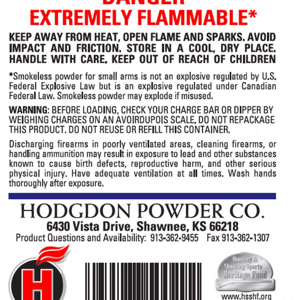 Hodgdon Lil&
