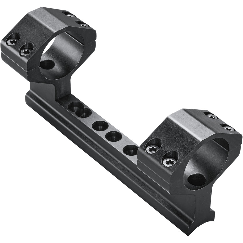 Weaver Muzzleloader Rings &amp; Base Matte Black 1 Piece High Traditions/CVA