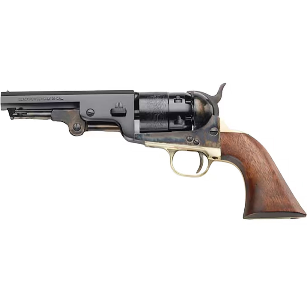 Pietta 1851 Navy Sheriff Blackpowder Revolver .36 Cal 5.5 in. CH Frame/Blued Brl&amp;CYL 6 rd.