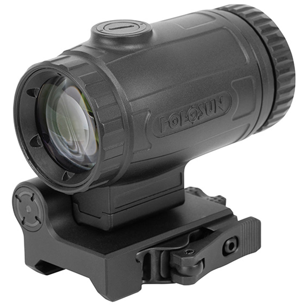 Holosun HM3X-MICRO Magnifier  3X Compact Aluminum w/Flip&amp;QD Mount