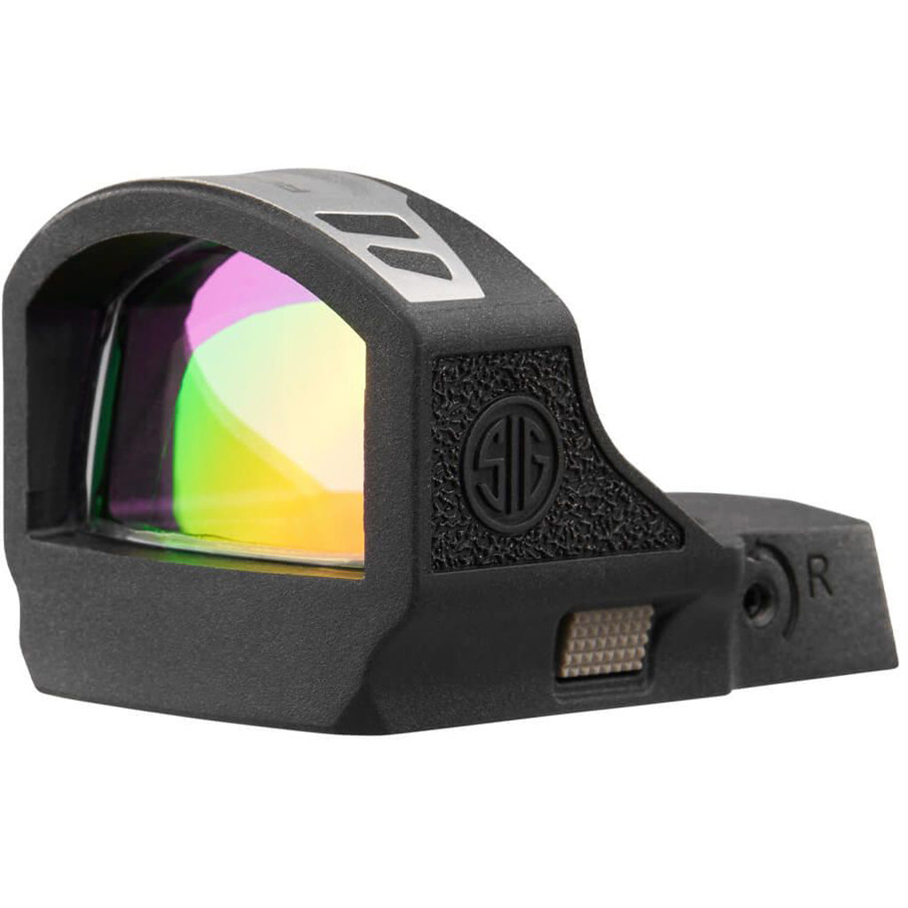 Sig Sauer Romeo-RS Reflex Sight  6 MOA Red Dot Black Compact Footprint