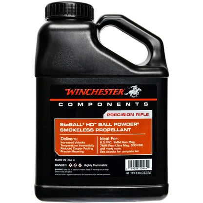 Winchester StaBall HD Powder 8 lb. Rifle HAZMAT