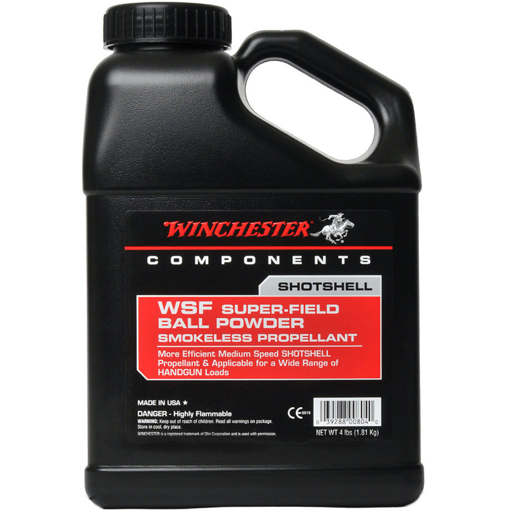 Winchester SuperField Powder 4 lb. Shotgun/Pistol HAZMAT