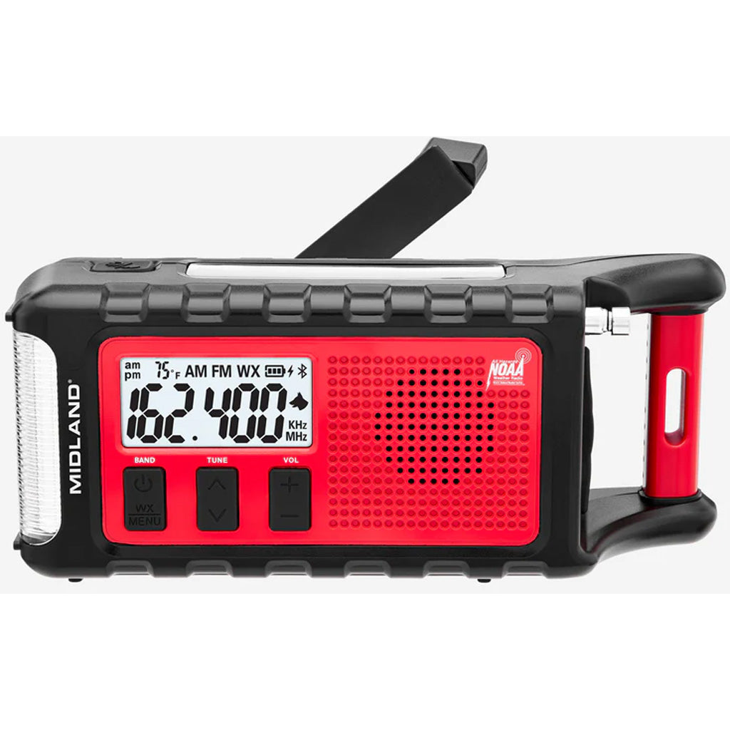 Midland ER310PRO Weather Alert Radio 10,000mAH battery w/Bluetooth &amp; Temp