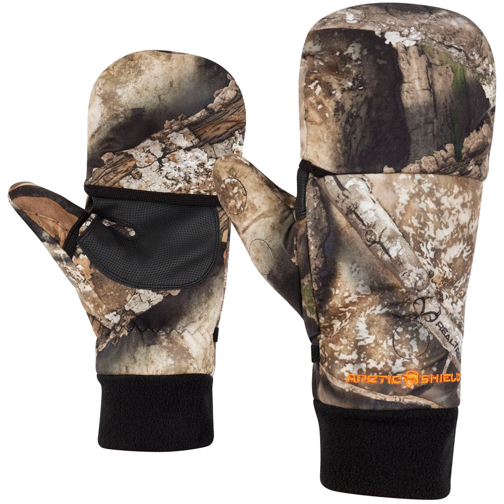 Arctic Shield Tech Finger System Gloves Realtree APX XL