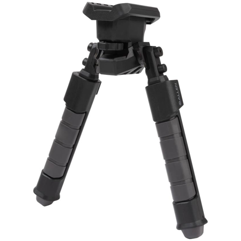 Allen Helix Polymer Bipod Low Stud Mount Black/Gray