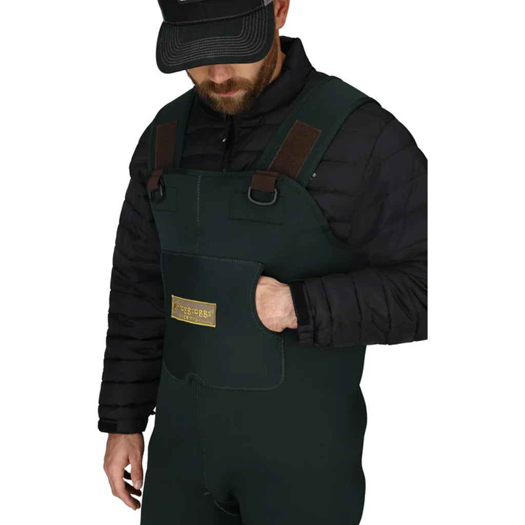 Frogg Togg Amphib Bootfoot Neoprene Cleated Wader Forest Green Size 12
