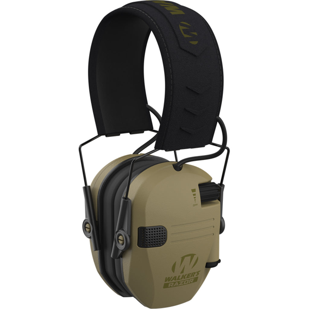 Walkers Razor Slim Electronic Muff Olive Drab Green