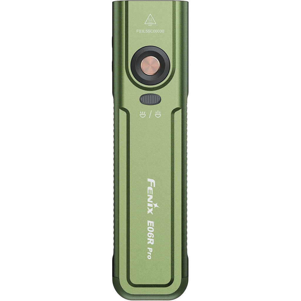 Fenix Rechargeable UV &amp; Red Laser Flat Flashlight 1600 Lumen OD Green