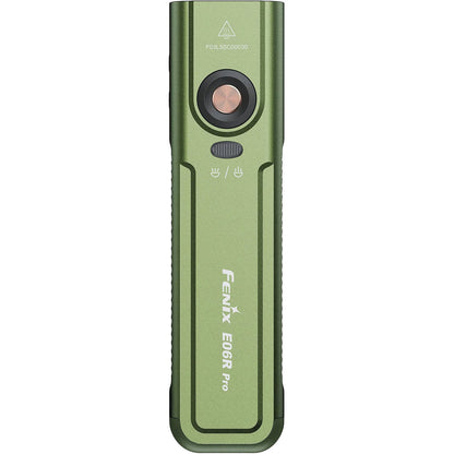 Fenix Rechargeable UV &amp; Red Laser Flat Flashlight 1600 Lumen OD Green