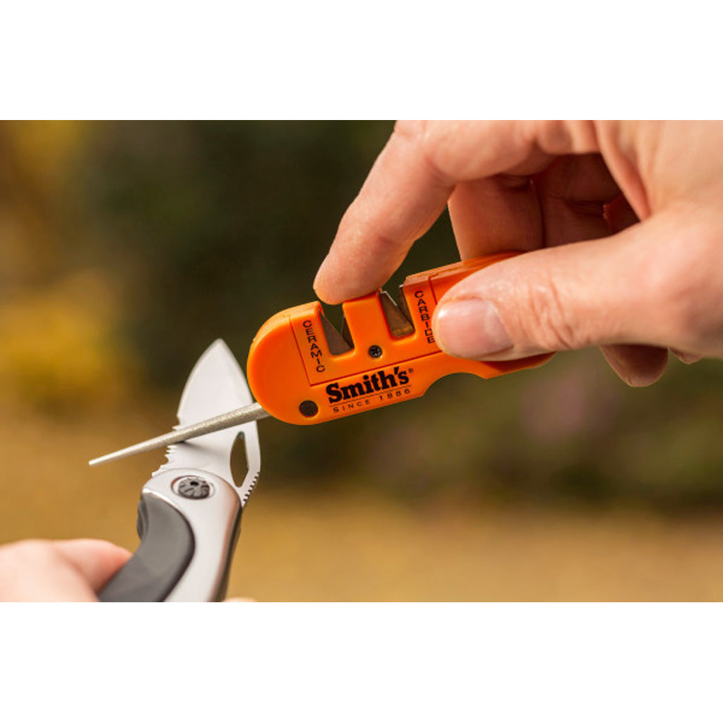Smiths Pocket Pal 2-Stage Knife Sharpener Orange