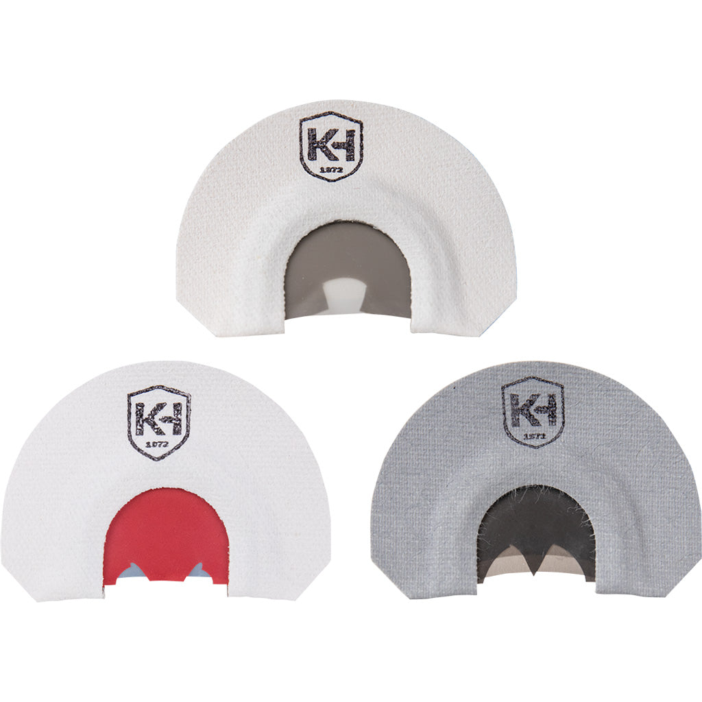 Knight and Hale Smoke Show Mouth Turkey Call 3 pk. Barbers, Ghost &amp; Batwing Cut