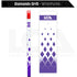 Last Chance WrapWorks Stock Diamonds Drift White/Purple Precision Flex L-Series