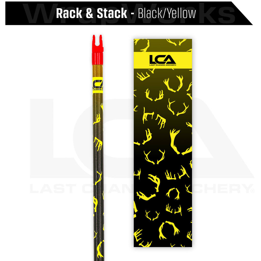 Last Chance WrapWorks Stock Rack &amp; Stack Black/Yellow Precision Flex L-Series