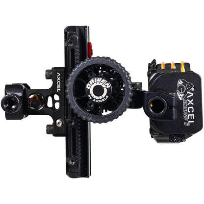 Axcel Driver Slider Sight CK w/Accustat II Scope Midnight Cerakote .019 Micro 5 Pin Picatinny