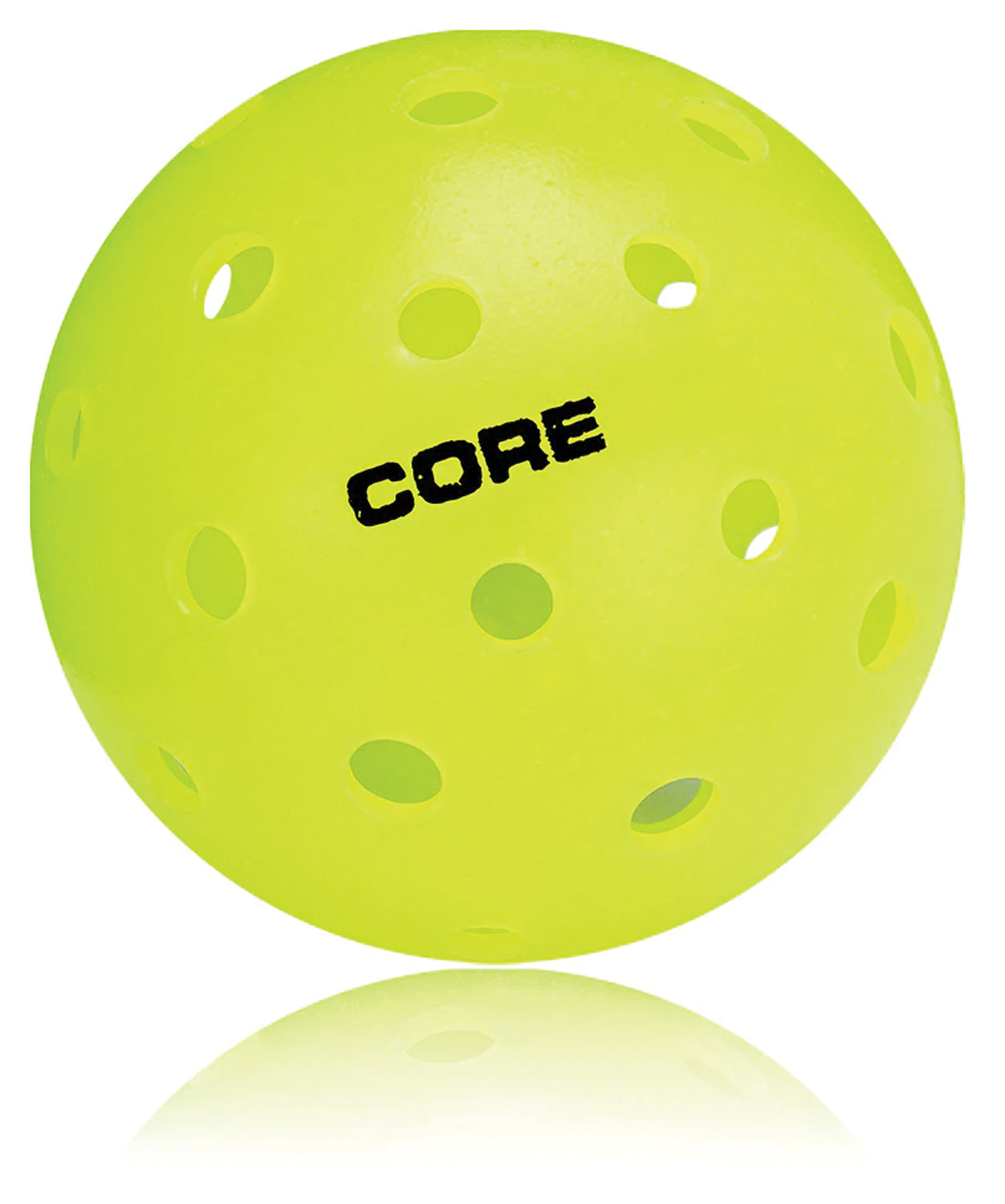 CORE PICKLEBALL Pickleball Balls 3 Pack - High-Performance Outdoor &amp; Indoor Use