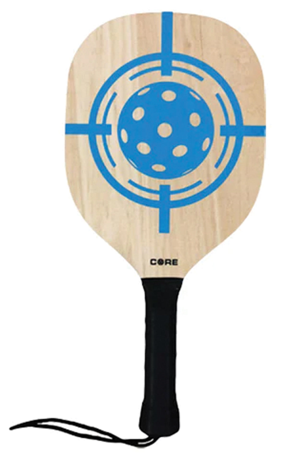 CORE PICKLEBALL Wood Paddle Blue - Durable Pickleball Equipment for All Skill Levels