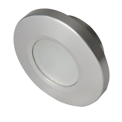 Lumitec Orbit Spectrum Flush Mount Down Light - Brushed Housing - White Dimming &amp; Red/Blue Non-Dimming