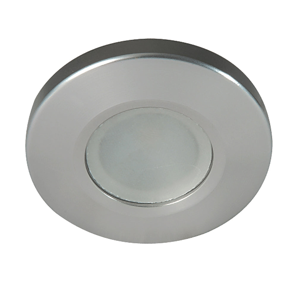 Lumitec Orbit Spectrum Flush Mount Down Light - Brushed Housing - White Dimming &amp; Red/Blue Non-Dimming