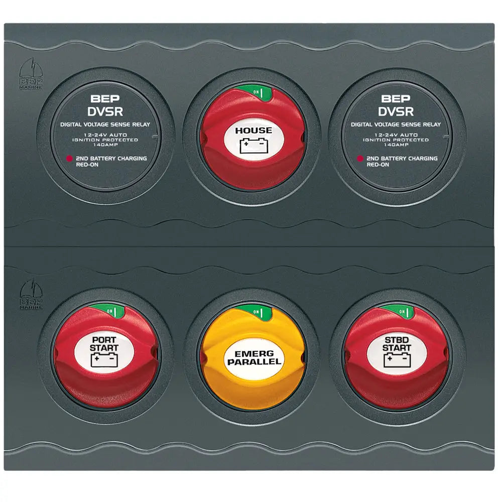 BEP Battery Management Contour Connect Panel f/Twin Engines w/VSR&