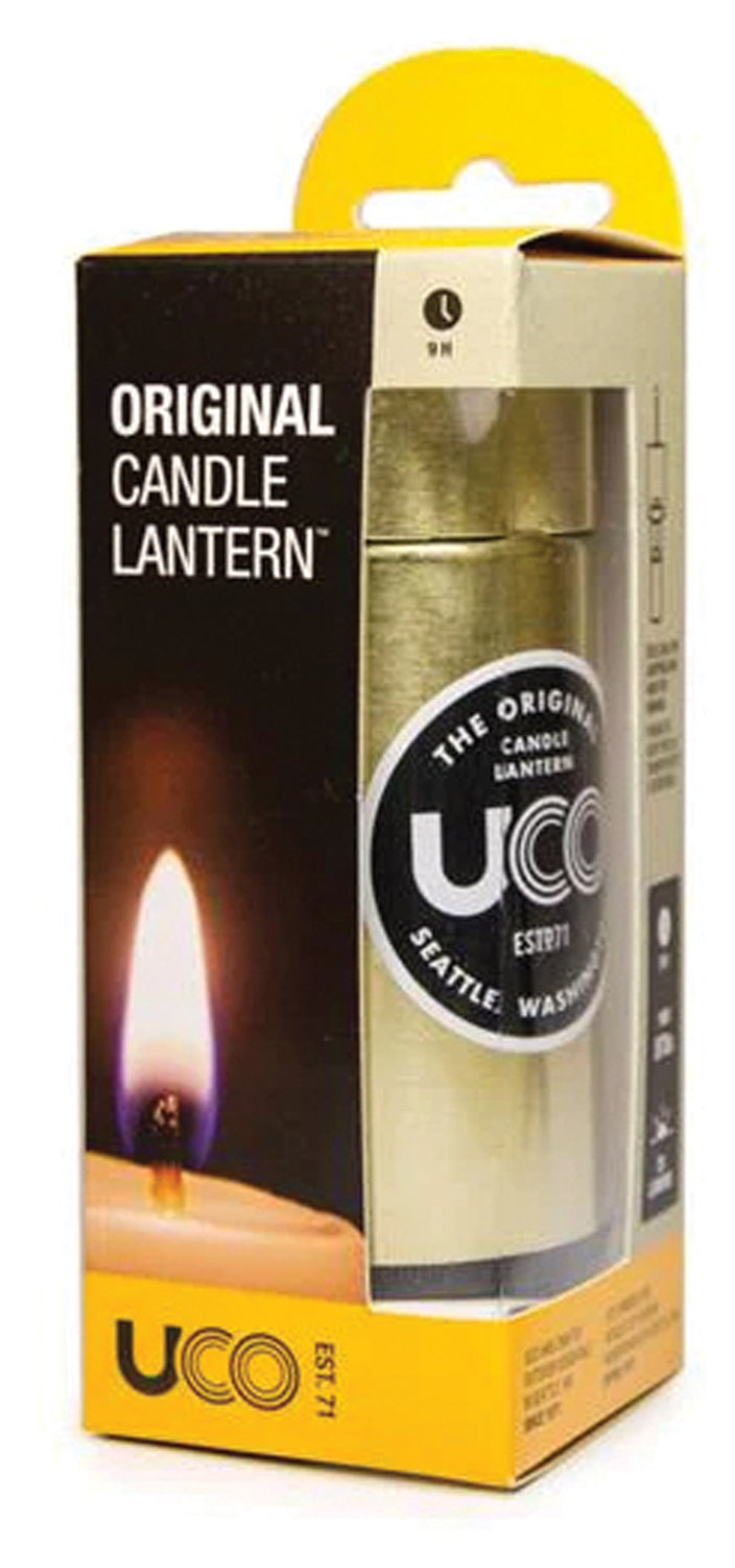 UCO Candle Lantern Classic Brass - Durable Portable Light with Brass Finish