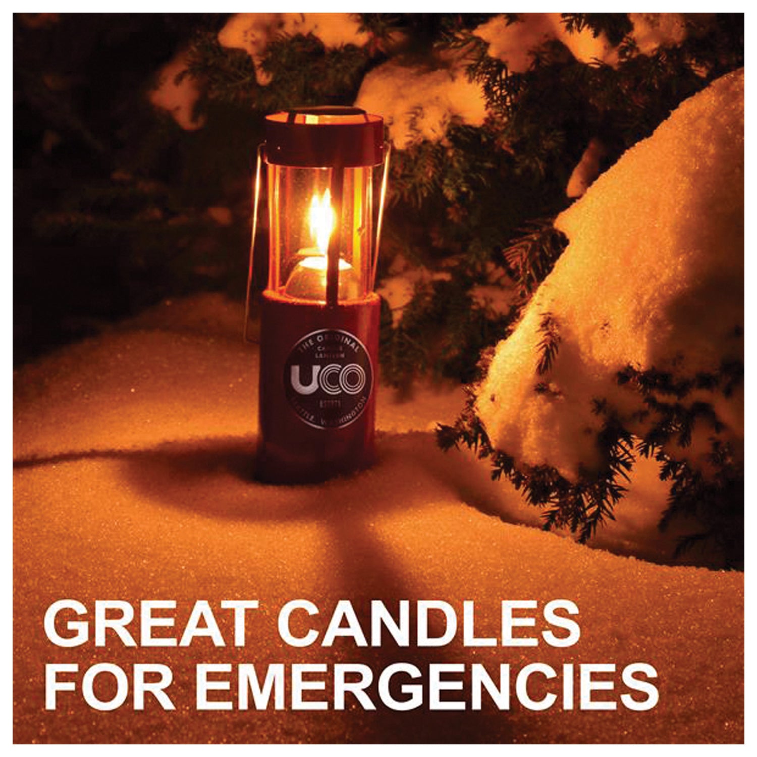 UCO Replacement Candles 3 Pack - Long-lasting Emergency and Camping Lanterns