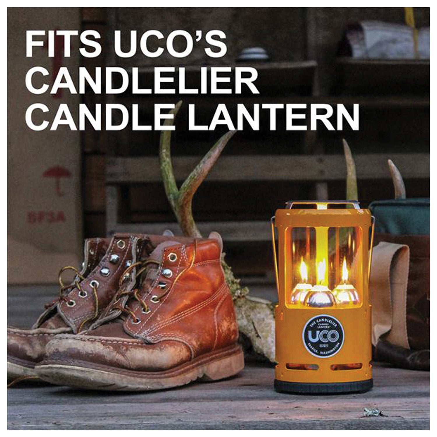UCO Replacement Candles 3 Pack - Long-lasting Emergency and Camping Lanterns