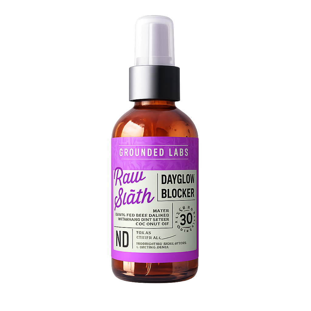 Grounded Labs Natural Beef Tallow Zinc Sunblock