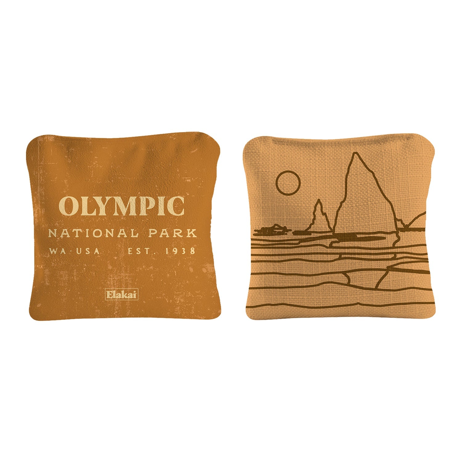 6-in Dual-Sided Cornhole Bags | National Parks Collection