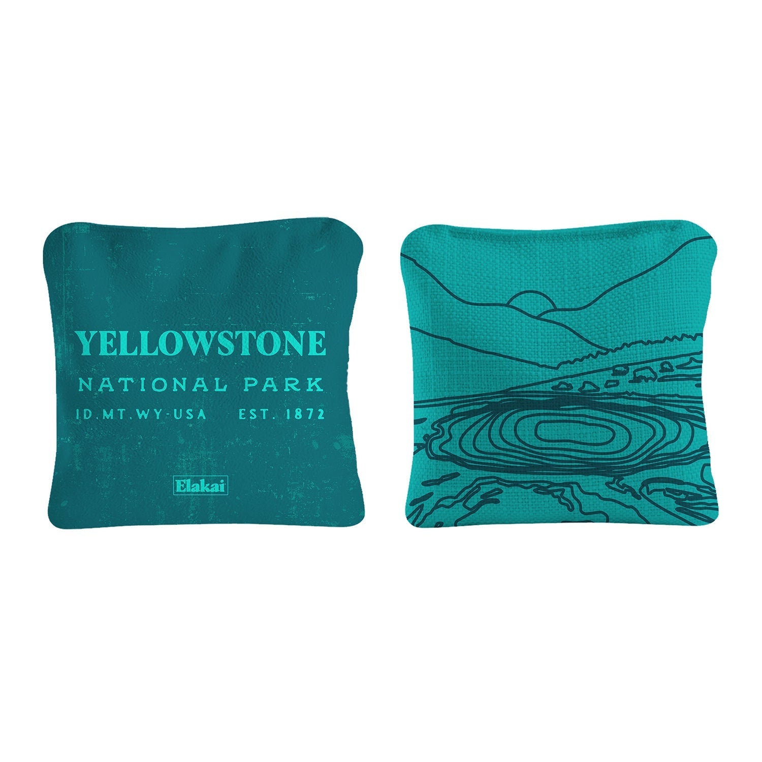 6-in Dual-Sided Cornhole Bags | National Parks Collection