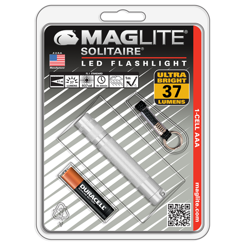 Solitaire LED 1 AAA-Cell LED Flashlight