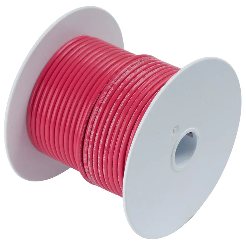 Ancor Red 18 AWG Tinned Copper Wire - 100&