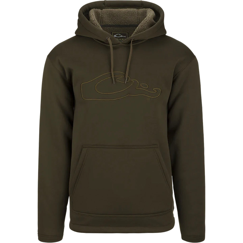 Drake Silencer Hoodie Green Timber 2XL