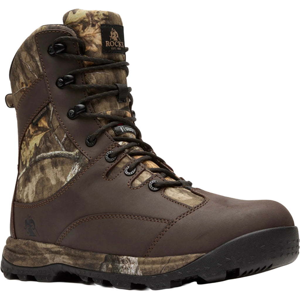 Rocky Wildcat Hunting Boot 8" Mossy Oak Country Roots 800g Size 13